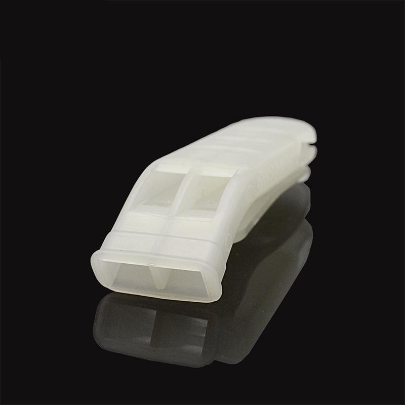 Luminous Survival Whistle Internationally Sos Distress Whistle Emergency Loud Dual Frequency Sound With Back Clip Outdoor