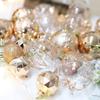 24pcs Delicate Christmas Tree Pendant Creative Hanging Ornament Christmas Painted Ball Holiday
