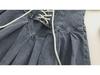 2024 Summer Slim A-Line Denim Pleated Skirt for Students