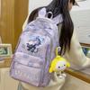 Schoolbag Printed Backpack Female Casual Backpack Campus High School Student Cute Cartoon Large Capacity
