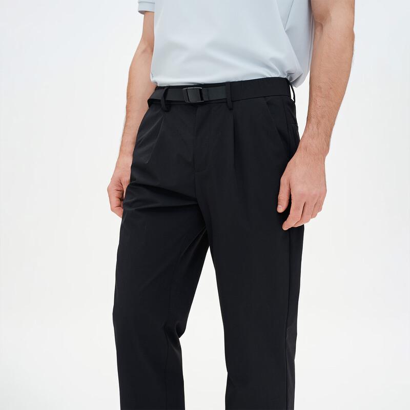 GIOVANNI VALENTINO Men s Cool-Touch Straight-Leg Casual Pants XL