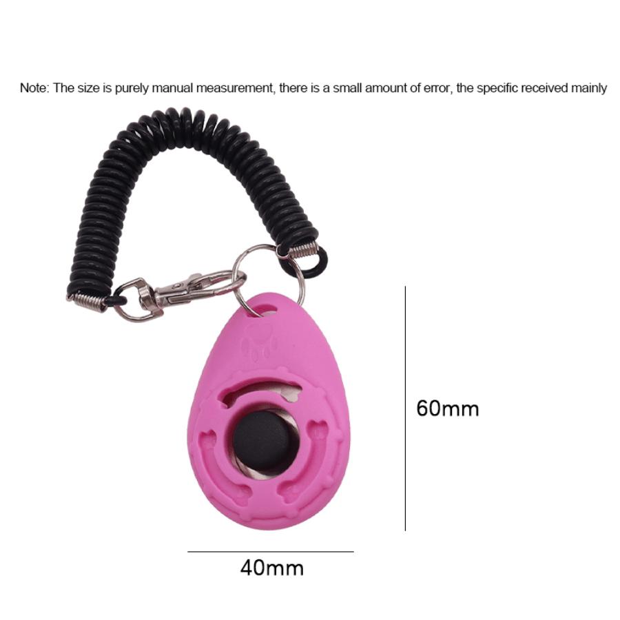 Clicker per l'addestramento del cane con suono per la modifica del comportamento e l'addestramento all'obbedienza