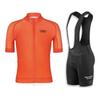 Men Women Cycling Jersey Shorts Set Breathable Quick Dry Bike Outfit Road Mountain Biking
