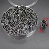 Stainless Steel Alphabet Letter Cookie Cutters Mold Biscuit Number Cutter Set Cake Decorating Moulds Fondant Cutter Set