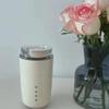 Thermosbecher Heißer Kaffee Isoliert Edelstahl Thermoglasbecher Sportflasche mit Fach Wasser Weiß Thermos