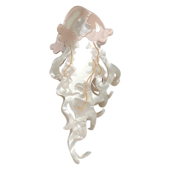 Women Hair Claw Ocean Series Dolphins Whales Shape Acetic Acid Hair Clip Large Size Back Head Hair Claw