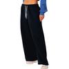 Women's Yoga Pants Comfortable Drawstring Pants Loose Straight Pants With Pockets Color Sweat Pants Wide Leg Running Exercise