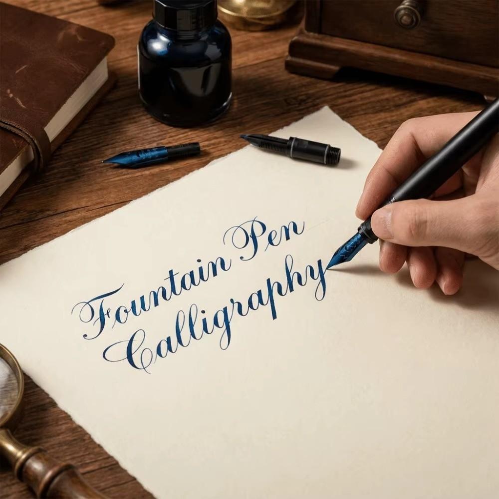 Metall Flex Füllfederhalterfeder Flexible Spitze Spitze Neue Kalligraphiefederfeder Alltags schreiben