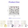 Nail Stickers for Kids, 20 Sheets Cute Cartoon Nail Art Stickers, DIY Fun Nails Decals for Girls 3-10 Years Old, Self-Adhesive 3D Stickers for Part