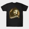 Herrar Svart Tryckt T-shirt Nandor - What We Do In The Shadows No-Cut Transferpapper Tryck BomullsT-shirt