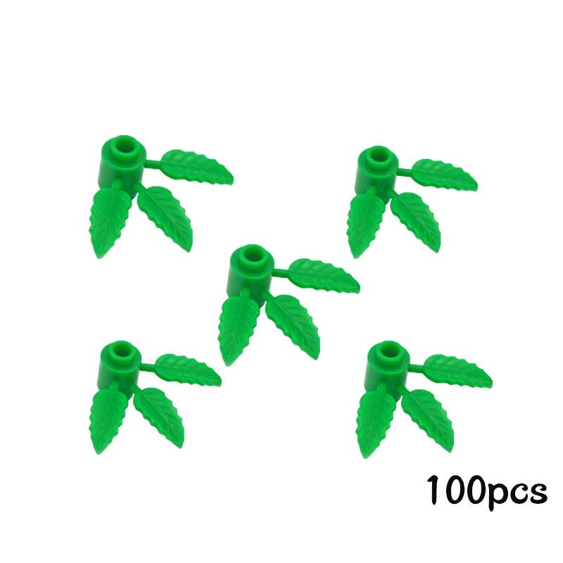Non-Toxic Moc Building Blocks Plant Bush Tree Flower Grass Diy Buildingparts Creative Bricks 2417 2423 4727 6255 30176 33291 32607 Toys