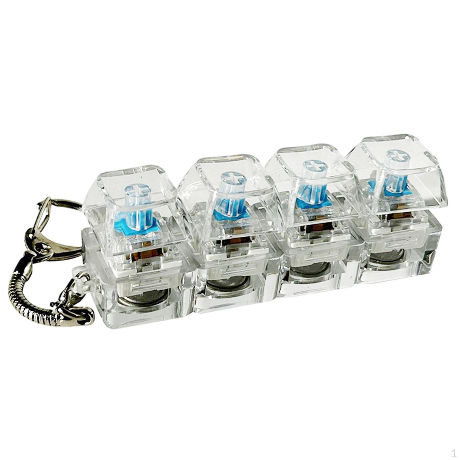 

Anti-slip Keyboard, Keychain, Compact And Multifunctional Cube Gift with чистий