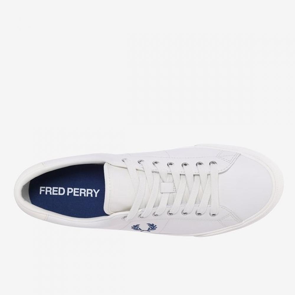 Fred Perry 23fw Unisex Underspin Leather Sneakers Sfpu2334343 V85