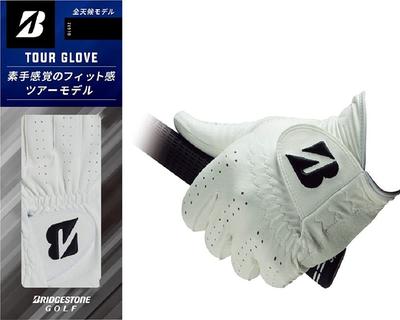 BRIDGESTONE TOUR GLOVE GLG12 Golf 24cm Gloves, Men's, Black,