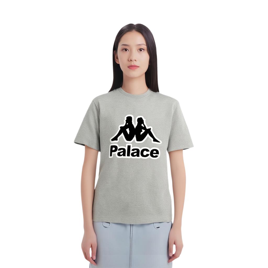 Palace X Kappa Solid Logo Crew Neck Short Sleeve T-Shirt Unisex T-Shirts P21KPTS002