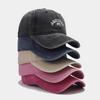 Washed Old Baseball Cap Men's and Women's Retro Letter Embroidered Cap Casual Versatile Soft Top Sunscreen Cap Tide