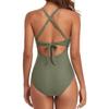 One-piece SSwimsuit for Women, European and American Backless Splicing Sexy Bikini Swimsuit
