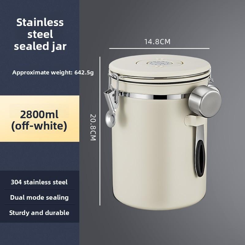 Coffee Bean Storage Container, Coffee Powder Sealed Container, Storage Container, Storage for Coffee Beans
