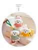 Adorable Plush Puppy Hoodie Keychain - Charming Bag Accessory & Gift for Friends