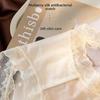 Ladies Summer Pure Sexy Lace Dot Mesh Comfortable Breathable Skin Friendly Waist Triangle Briefs