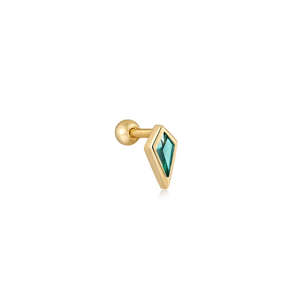 Ania Haie Sparkle Emblem Single Barbell Piercing 925 Silver Earrings E041-01