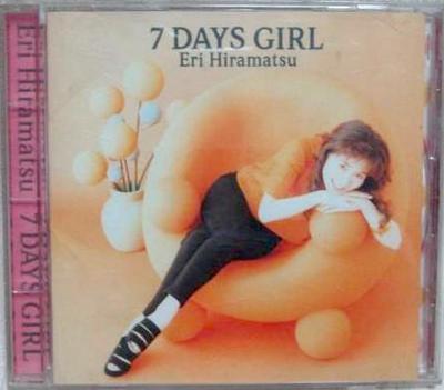 CD ERI HIRAMATSU - 7 DAYS GIRL PCCA00655 Pony Canyon Inc 1994 Japan Japanese Pop/Rock Used