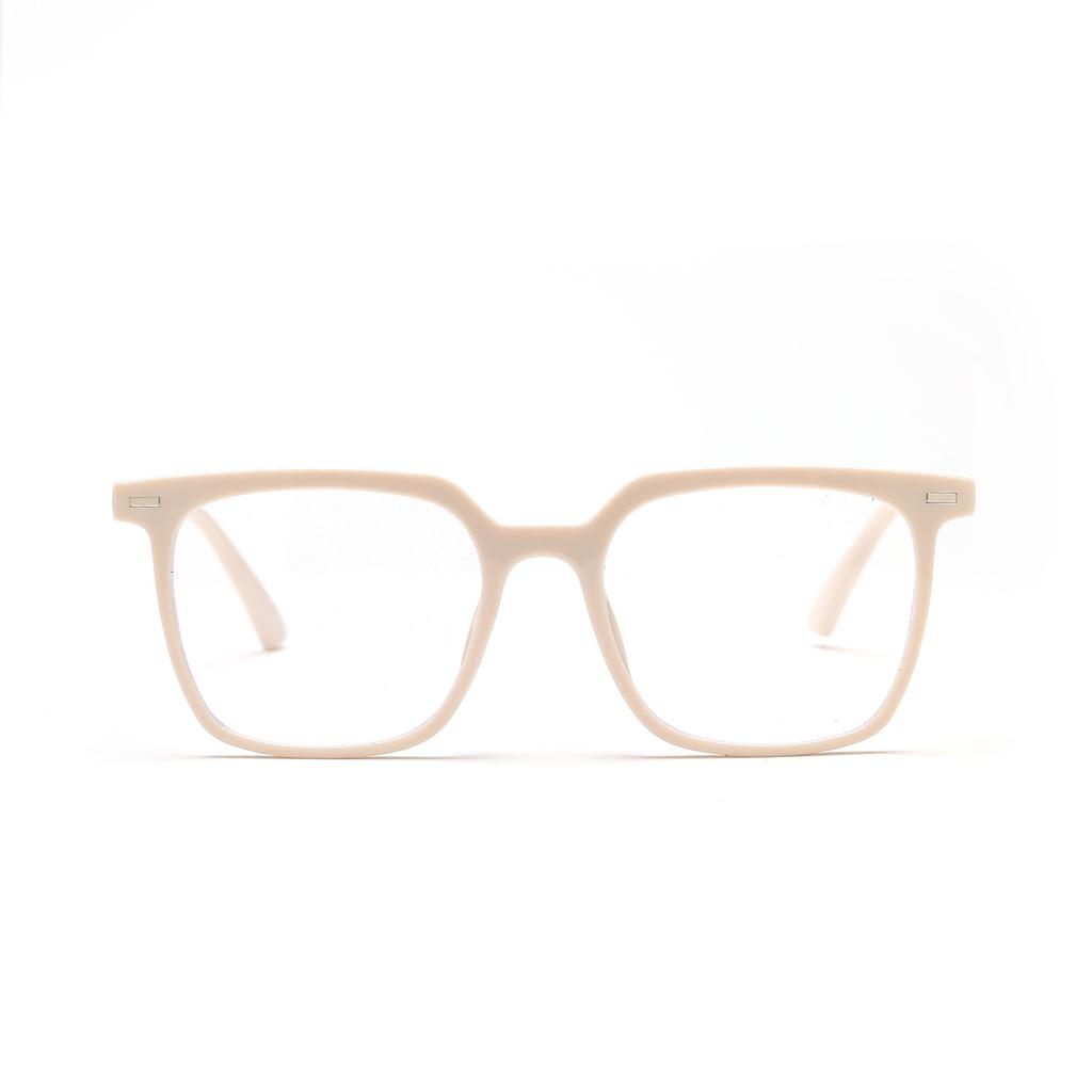 Glasses B310 Square Large Frame Rivets Retro Trend Matching Flat Glasses