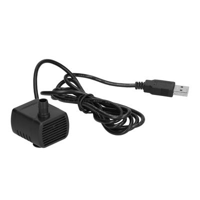 Wasserpumpe USB-Stecker Bürstenlose Mikro-Tauchpumpe Umwälzgerät DC5V 170L/H 100cm Förderhöhe