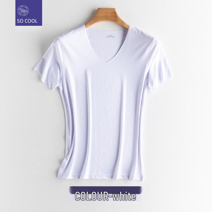 Men's Slim Fit Casual Short Sleeve Sports T-shirt for Spring/Summer