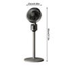 Bedroom Floor Fan 3-Speed Quiet Large Cooling Fan USB Interface Silent Fan Retractable Room Standing Powerful Fan For Bedroom