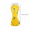 Fruit Pattern Golf Headcover Soft Fleece Lining Club Scratch Protection Driver Wood