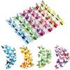 12/24/48pcs Color Butterfly Magnetic Stickers Reusable Refrigerator Decor DIY Wall Decals Home Decoration Accessories