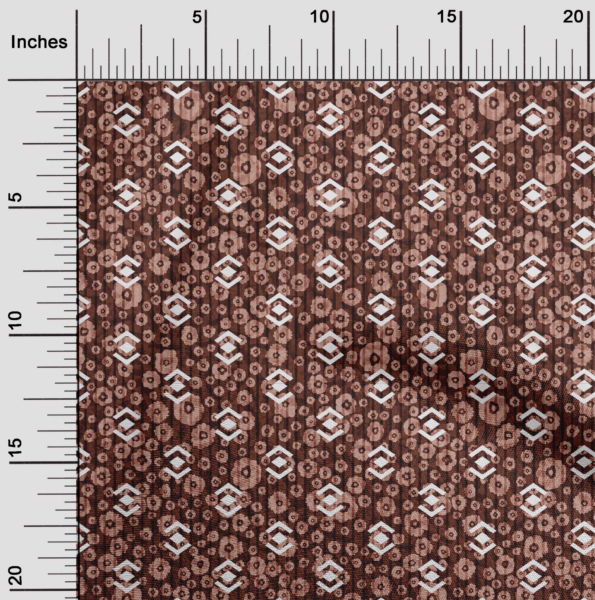 

oneOone Cotton Flex Mint Green Fabric Floral & Geometric Dress Material Fabric Print Fabric By The Yard 40 Inch 42 Inch Wide - Viscose Chiffon рожевий
