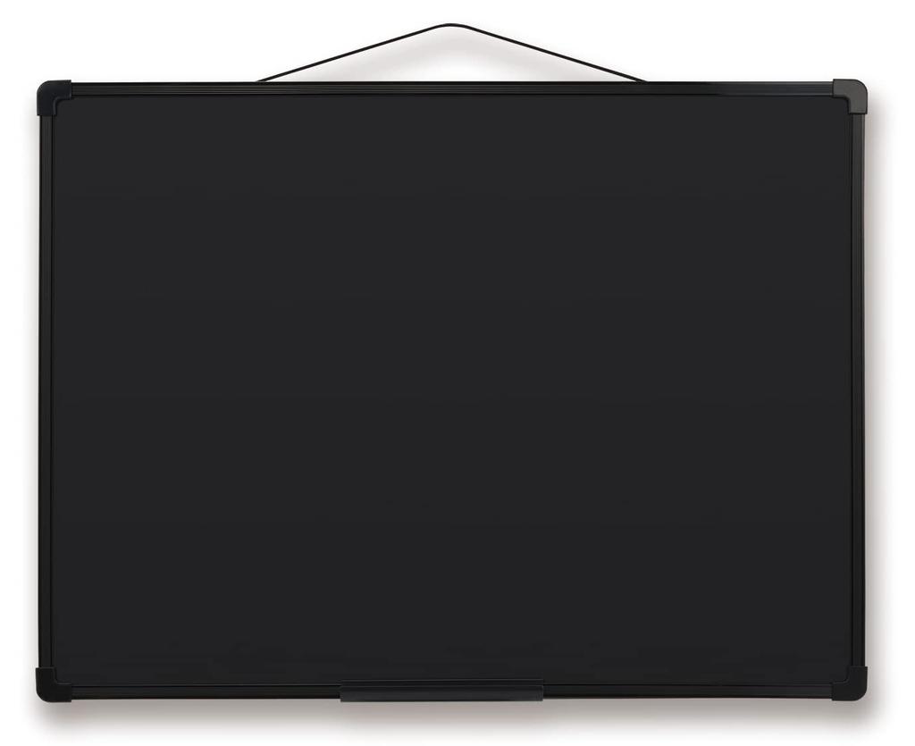 Asmix Asuka Plastic Frame Blackboard L BB039 with Chalk, Markers, Magnets, and Tray