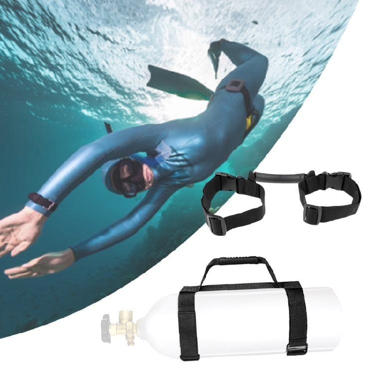 Air Tanks Strap Adjustable Handle Scubas Diving Carriers Air Cylinder Carriers Bottle Holder Strap Water Sports Accessories