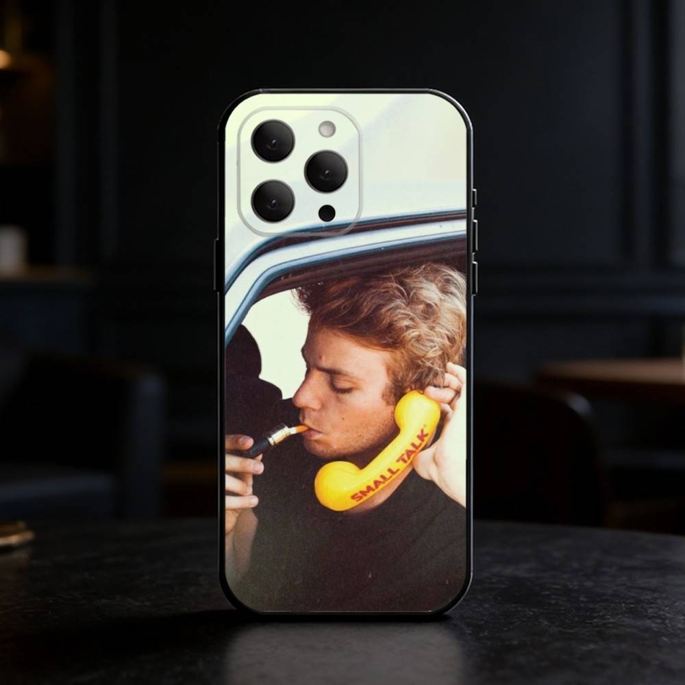 Mac Demarco Phone Case For iPhone 17,16,15,14,13,12,11 Plus,Pro,Max,Mini Silicone Black Soft Cover