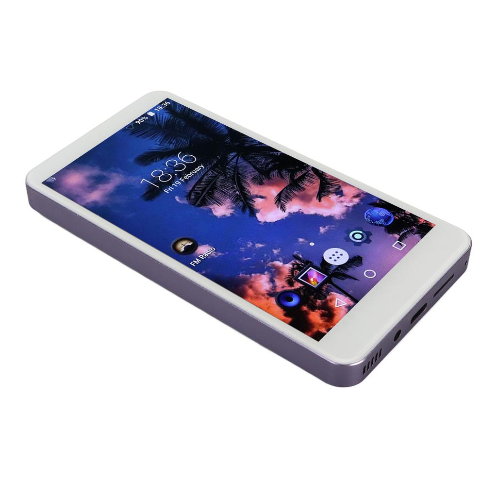 5.0 Inch MP4 Music Player Full Touch HD Screen Noise Reduction MP4 Player Portable  5.0 Music Player for FM Radio