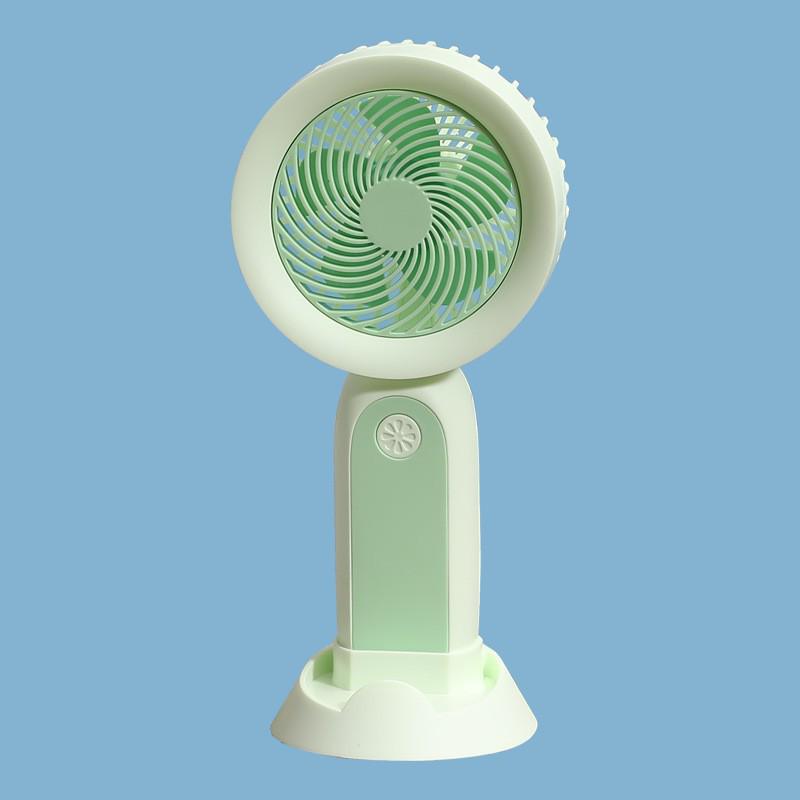 Mini Portable USB Rechargeable Fan - Handheld & Desktop