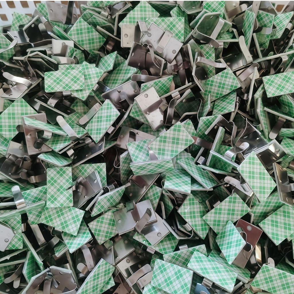 Stainless Steel Adhesive Cable Clips - Wire Organizer Clamps