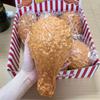 Slow Rising Fried Chicken Squishy Extra Large Sensory Fidget Ball Food Squeeze Toy  Party Favors