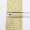 Simple Style Jute and Hemp Webbing: Wide-Narrow Flat Belt for Decorative Packaging and Bundling