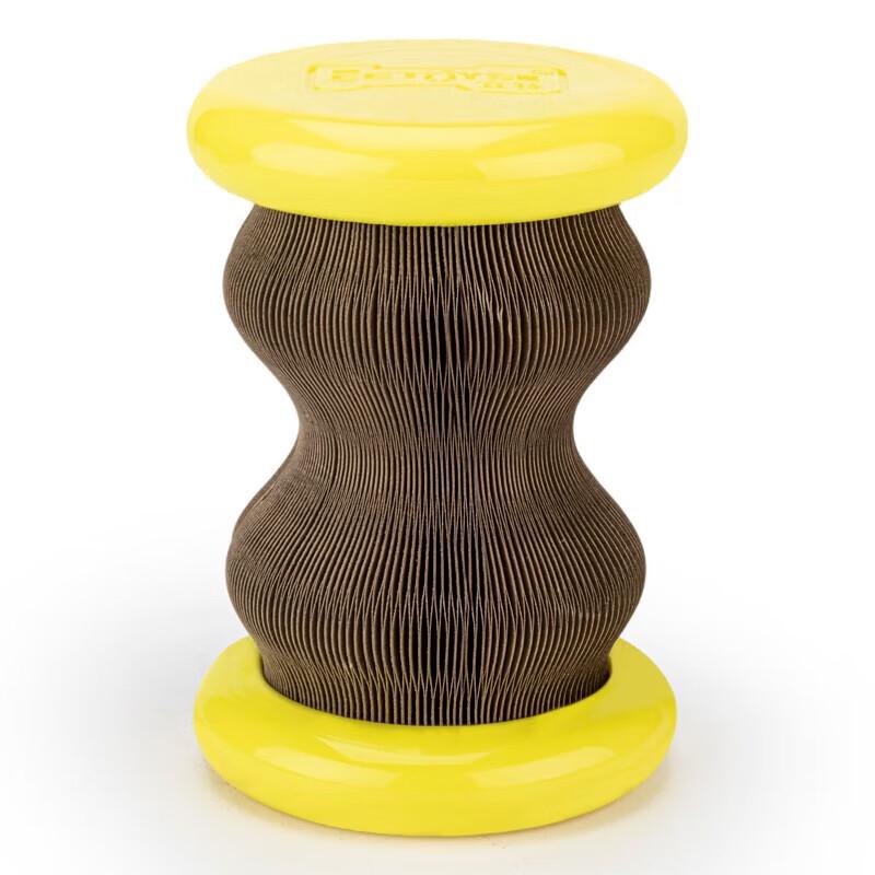 EETOYS Retractable Cat Wand Toy with Magic Scratch Wheel