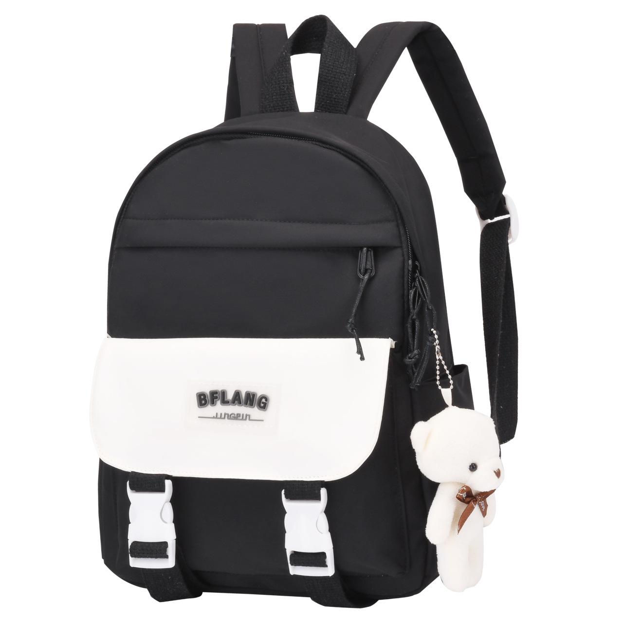 

Новый студенческий рюкзак с защитой от брызг, вместительная дорожная сумка, облегчающая нагрузку на студента, легкий модный школьный рюкзак 32*11*25