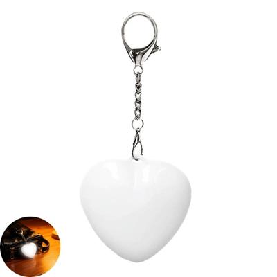 2/3/5Pcs Sensor Light Touch Sensing LED Light Rechargeable Mini Flashlight Heart Shape Handbags Wallets Keychain