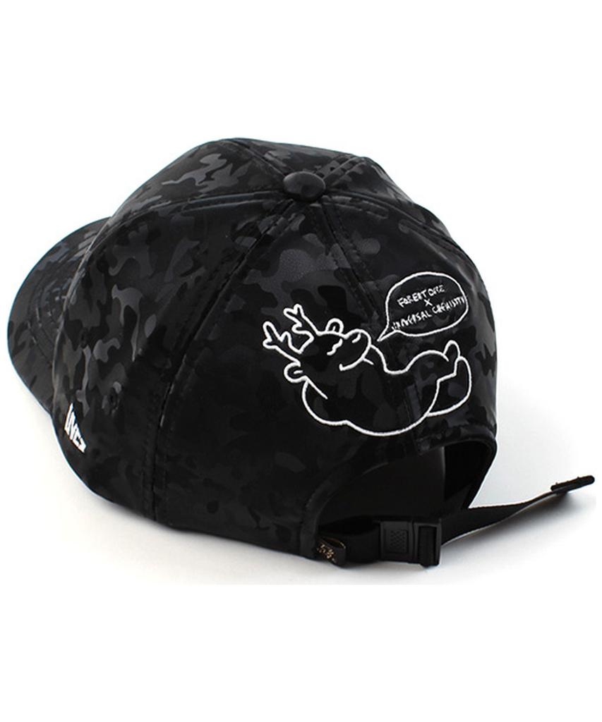 Yunibeosyeolkemiseuteuli Forest Cube Camo Leather Ballcap