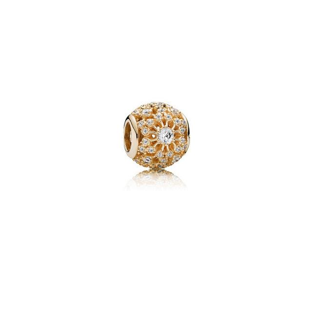 S925 Sterling Silver Shiny Gold Series Crown Lovely Pig Life Tree Beads Fit Original Bracelet DIY Women's Jewelry
