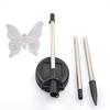 2 Pack LED Solar Garden Stake Light Multi Color Changing Dragonfly Garden Decor Figurines Lights Outdoor Landscape