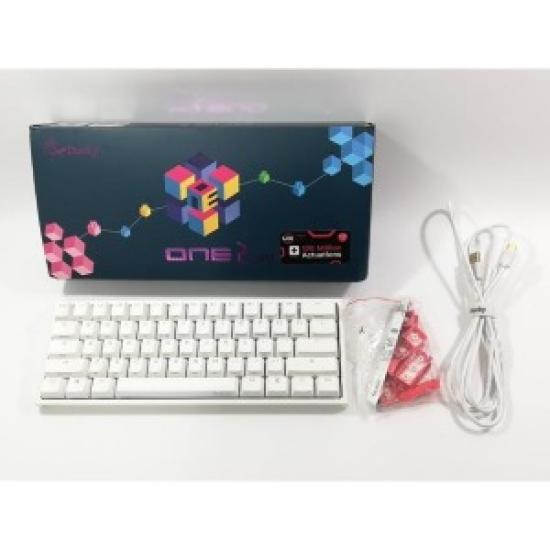 

БУ МЕХАНІЧНА КЛАВІАТУРА Ducky One 2 Mini RGB – Чисто Біла, 60% (Розкладка ANSI) білий