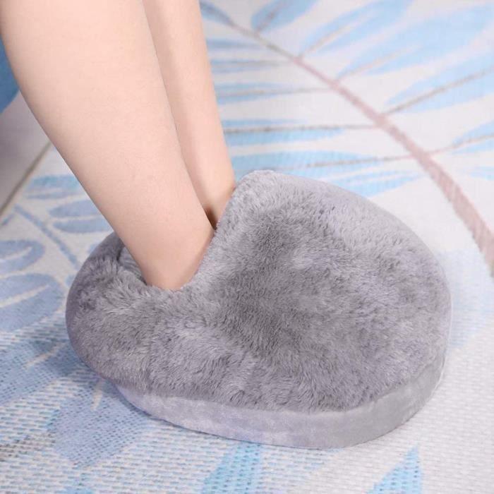 Electric Heated Foot Warmer, Heated Cushion for Foot Warmer Rechargeable by USB, Heated Slippers for Heat[193]
