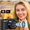 5K Digital Camera for Photography - WiFi 75MP Vlogging Cameras for YouTube - UHD Autofocus Video Camera 3" 180° Flip Screen with 18X Zoom - Compact